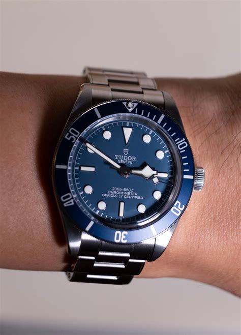 tudor black bay 58 blue vs black|tudor black bay 58 gilt.